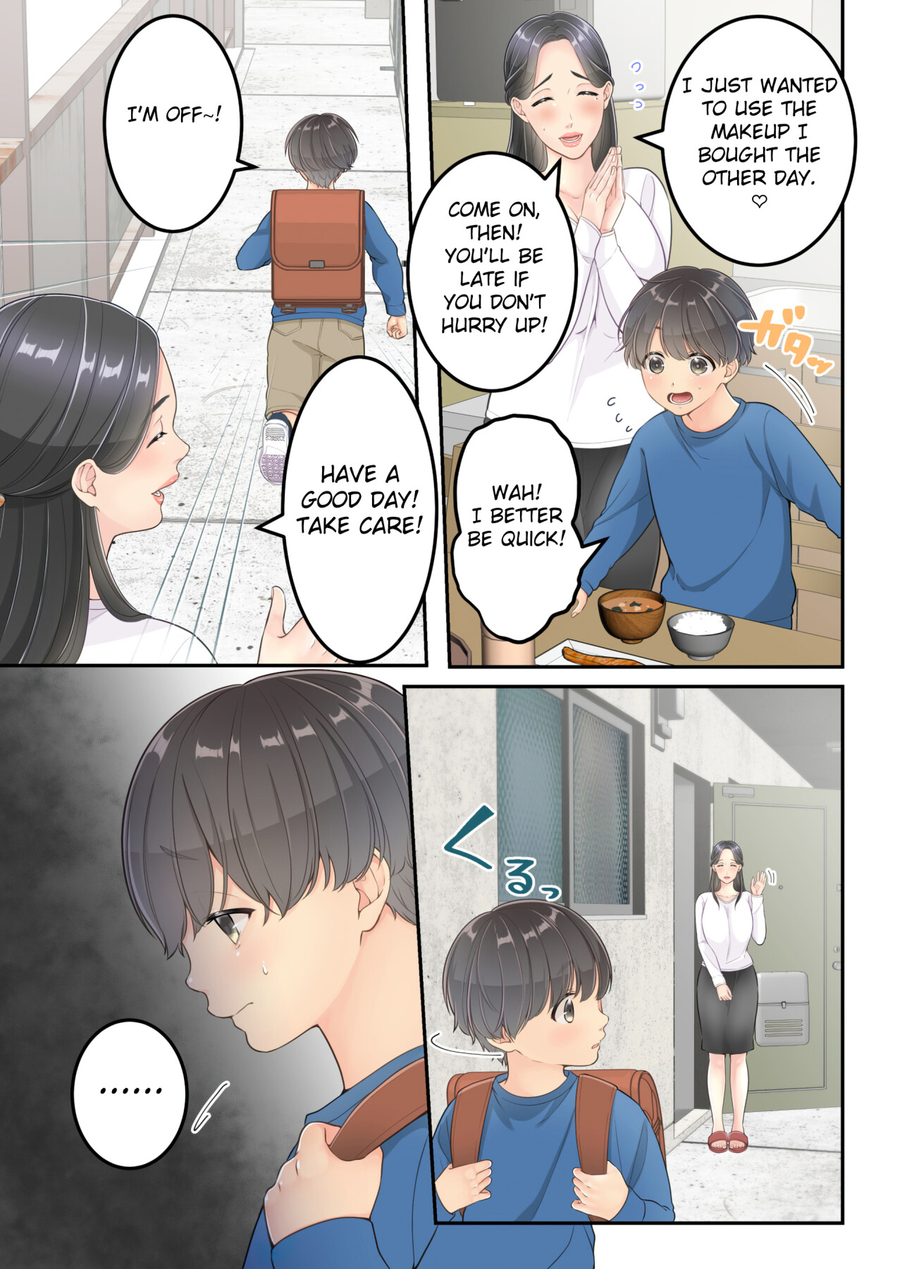 Hentai Manga Comic-My mom and the delivery guy.-Read-24